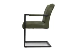 Eetkamerstoelen-Tower Living Eetkamerstoel Green Ferro