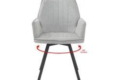 Eetkamerstoel Grey Louise Eetkamerstoelen