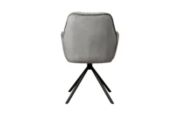 Eetkamerstoelen-Tower Living Eetkamerstoel Grey Palma