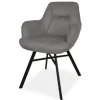 Eetkamerstoelen-Olijk Eetkamerstoel grey  Susa