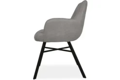 Eetkamerstoelen-Olijk Eetkamerstoel grey  Susa
