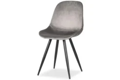 Eetkamerstoelen-Label51 Eetkamerstoel Grijs FF-45.031 Capri