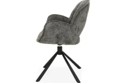 Discount Eetkamerstoel Haga 16 Charcoal Isola Eetkamerstoelen