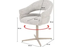 Eetkamerstoelen-Livingfurn Eetkamerstoel Jade