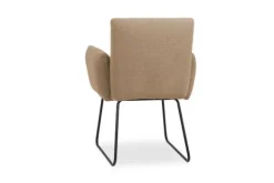 Eetkamerstoelen-Tower Living Eetkamerstoel Light Brown Dante