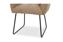 Eetkamerstoelen-Tower Living Eetkamerstoel Light Brown Dante