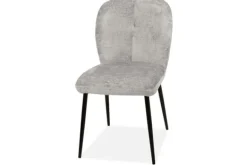 Eetkamerstoelen-MySons Eetkamerstoel Light Grey Bobby