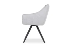 Eetkamerstoelen-Tower Living Eetkamerstoel Light Grey Riviera