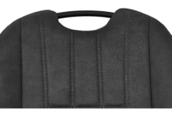 Eetkamerstoelen-Olijk Eetkamerstoel Luxor Antraciet Eva