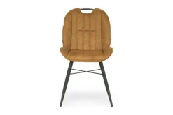 Eetkamerstoelen-Olijk Eetkamerstoel Luxor Cognac Eva