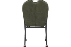Eetkamerstoelen-Olijk Eetkamerstoel Moss Chayenne