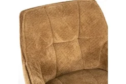 Eetkamerstoelen-Eleonora Meubelen Eetkamerstoel Mosterd 96460 Hugo