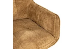 Eetkamerstoelen-Eleonora Meubelen Eetkamerstoel Mosterd 96460 Hugo