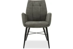Eetkamerstoelen-Olijk Eetkamerstoel Movie Taupe 12 Maven