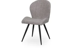 Eetkamerstoelen-Label51 Eetkamerstoel Mushroom IH-50.244 Sil