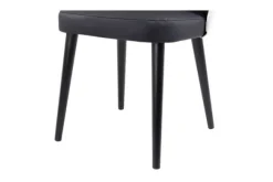 Eetkamerstoelen-Caggia Eetkamerstoel Must