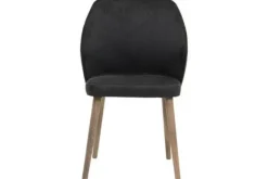 Eetkamerstoelen-Caggia Eetkamerstoel Must