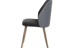 Eetkamerstoelen-Caggia Eetkamerstoel Must