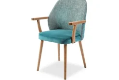 Eetkamerstoelen-Caggia Eetkamerstoel Must