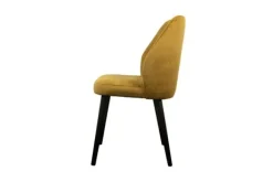 Eetkamerstoelen-Caggia Eetkamerstoel Must