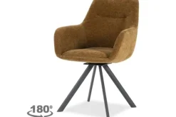 Eetkamerstoelen-By-Boo Eetkamerstoel Mustard 240096 Bliss II