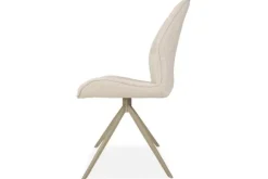 Eetkamerstoelen-Label51 Eetkamerstoel Naturel DX-74.001 Comfy
