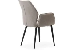 Eetkamerstoelen-Label51 Eetkamerstoel Naturel Elite DX-74.035 Morris