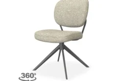 Eetkamerstoelen-Label51 Eetkamerstoel Naturel GO-86.016 Geneva