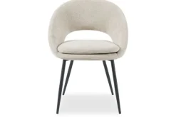 Eetkamerstoelen-Label51 Eetkamerstoel Naturel HU-77.047 Zohra