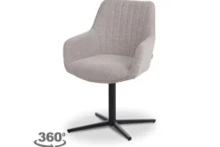 Eetkamerstoelen-Label51 Eetkamerstoel Naturel LN-87.031 Mira