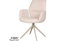 Eetkamerstoelen-Label51 Eetkamerstoel Naturel Touch DX-74.000 Mellow