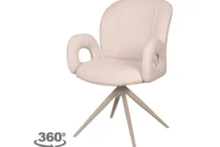 Eetkamerstoelen-Label51 Eetkamerstoel Naturel Touch DX-74.027 Neo