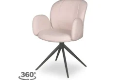 Eetkamerstoelen-Label51 Eetkamerstoel Naturel Touch DX-74.030 Kimball