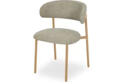 Eetkamerstoelen-Livingfurn Eetkamerstoel Oak Micah