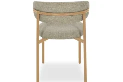 Eetkamerstoelen-Livingfurn Eetkamerstoel Oak Micah