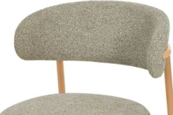 Eetkamerstoelen-Livingfurn Eetkamerstoel Oak Micah