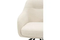 Eetkamerstoelen-Elviro Style Eetkamerstoel Off White Raven 22 Madie