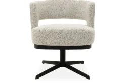 Eetkamerstoelen-Monari Design Eetkamerstoel Puente Beige Taupe Verto