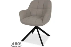 Eetkamerstoelen-Tower Living Eetkamerstoel Steel Alba