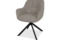 Eetkamerstoelen-Tower Living Eetkamerstoel Steel Alba