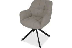 Eetkamerstoelen-Tower Living Eetkamerstoel Steel Alba