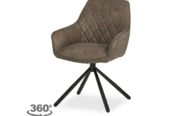 Eetkamerstoelen-MySons Eetkamerstoel Stone Rebel Spider