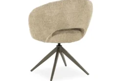 Eetkamerstoelen-Eleonora Meubelen Eetkamerstoel Taupe 96475 Alissa