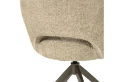 Eetkamerstoelen-Eleonora Meubelen Eetkamerstoel Taupe 96475 Alissa