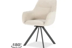 Online Eetkamerstoel Taupe 240095 Bliss II Eetkamerstoelen