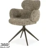 Online Eetkamerstoel Taupe 96503 Darcio Eetkamerstoelen