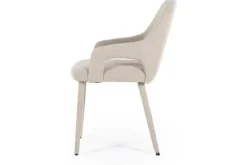Eetkamerstoelen-By-Boo Eetkamerstoel Taupe 240241 Fika