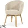 Clearance Eetkamerstoel Taupe 96467 Livia Eetkamerstoelen
