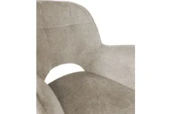 Eetkamerstoelen-MySons Eetkamerstoel Taupe Alicia