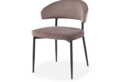 Discount Eetkamerstoel Taupe HU-77.035 Bliss Eetkamerstoelen
